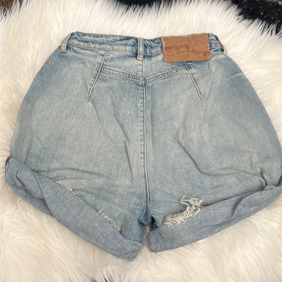 One TEASPOON Kansas Streetwalker Denim Shorts Size 24 - Picture 4 of 9